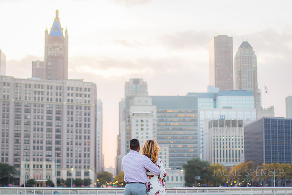 chicago engagement photography fall sunset 7
