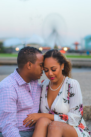 chicago engagement photography fall sunset  8