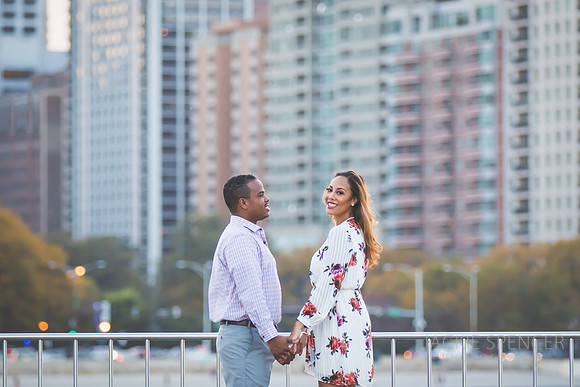 chicago engagement photography fall sunset 2