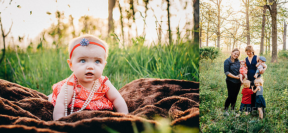 Highland park family photographer sunset - 2