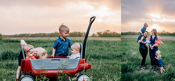 Highland park family photographer sunset - 7